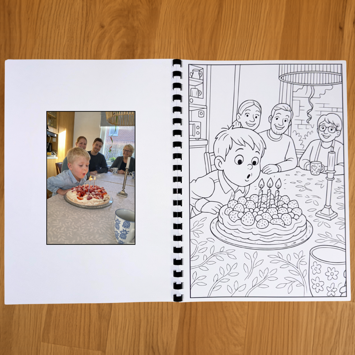 Persoonlijk kleurboek