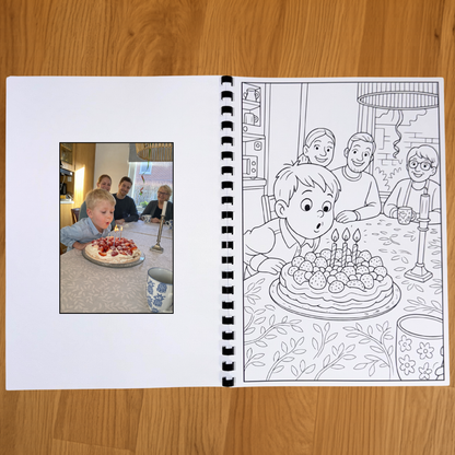 Persoonlijk kleurboek